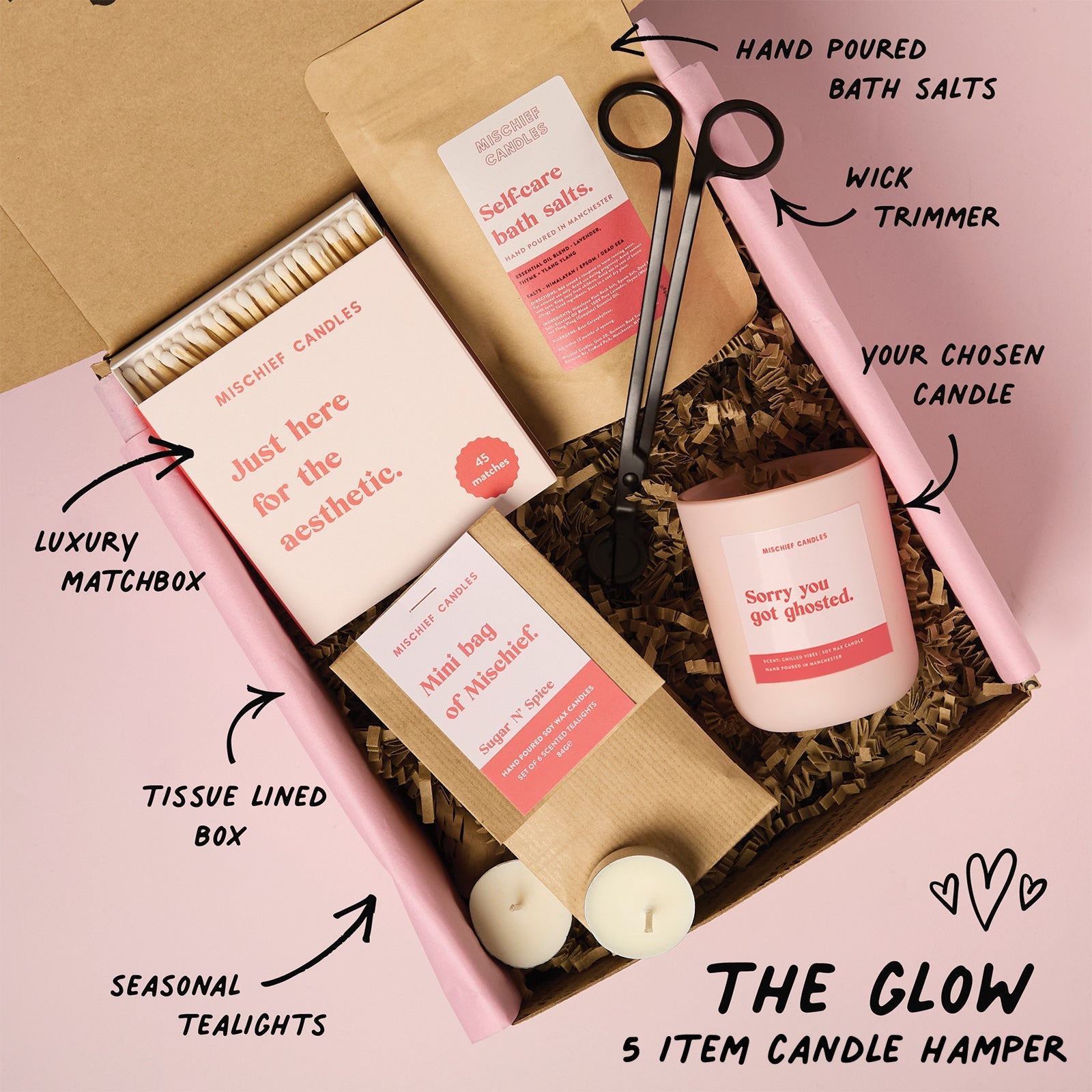 Thinking of You Funny Gift Candle Sorry You Got Ghosted