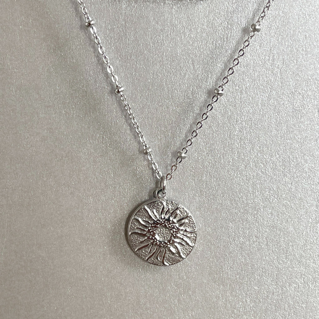 Orion Luxe Triple Layer Sunburst Necklace