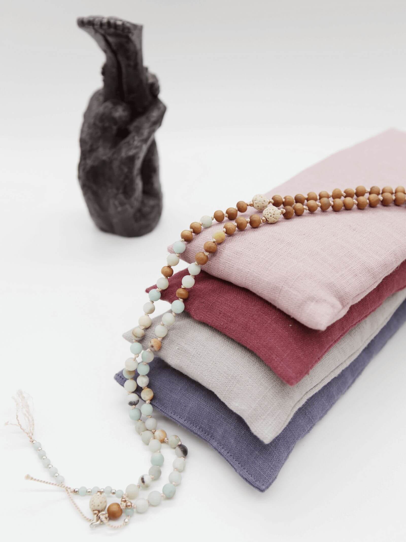 Pure Linen and Norfolk Lavender Eye Pillow