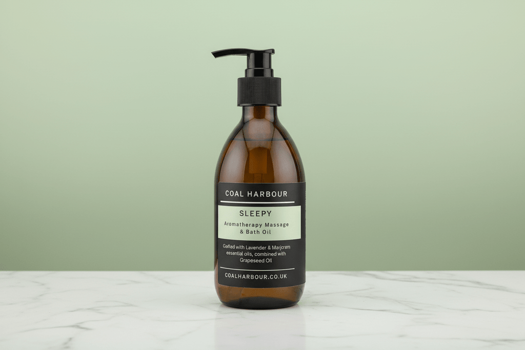 Sleepy Aromatherapy Massage and Bath Oil