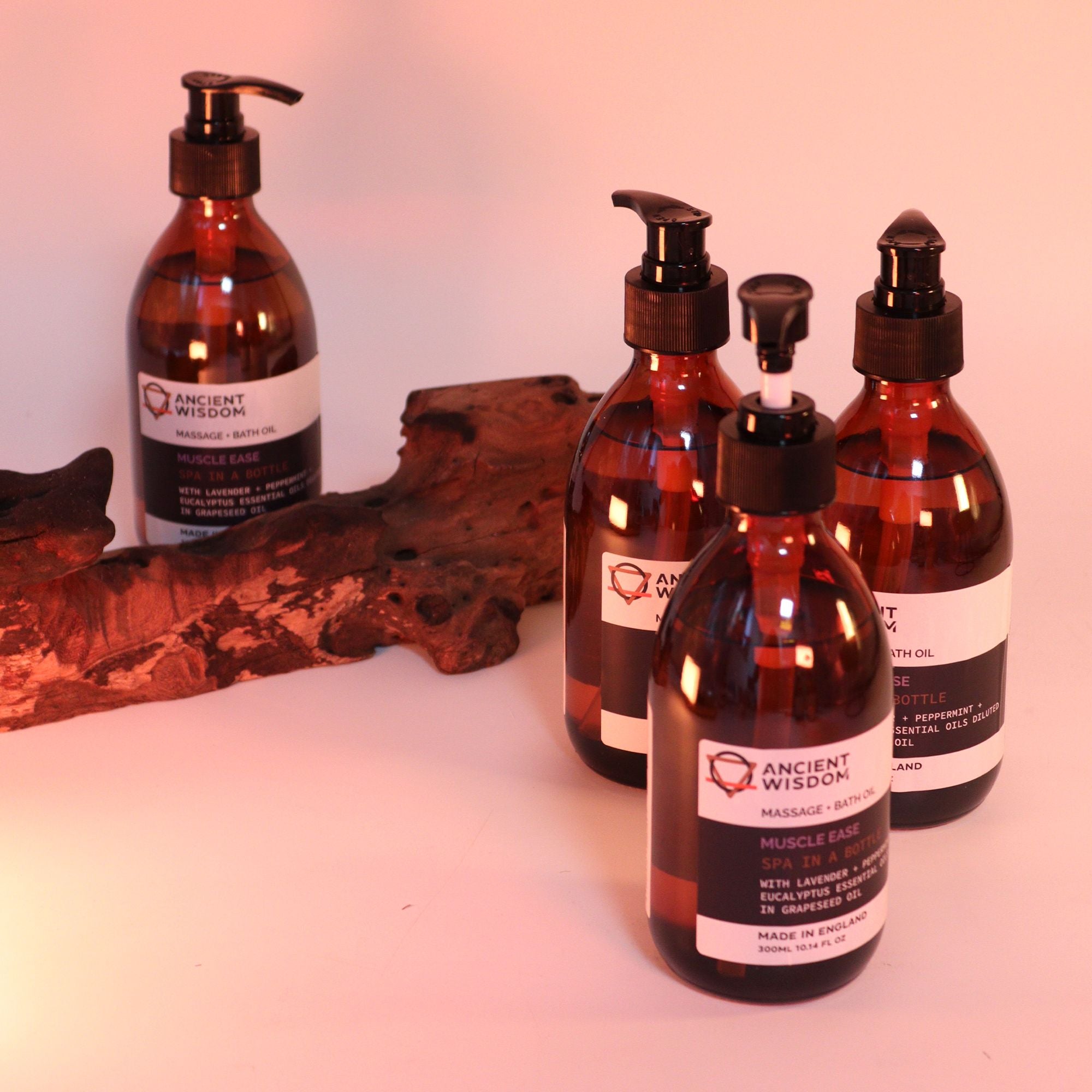 Aromatherapy Massage and Bath Oil - Toning & Firming 300ml