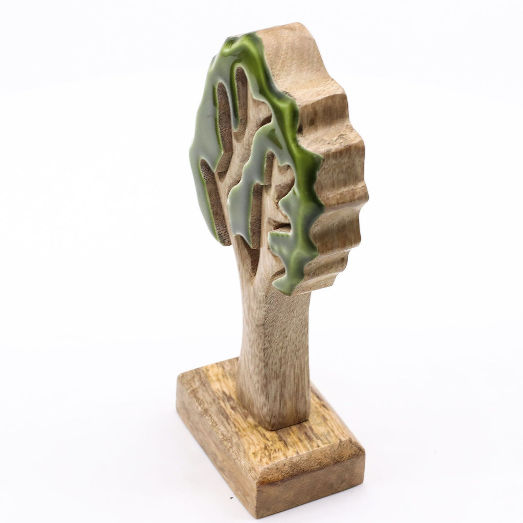 Lost in the Forrest -  Single Tree 3D Wooden Decoration - 20x10cm