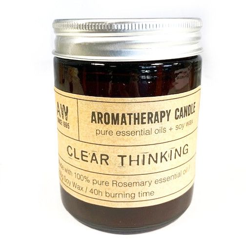 Aromatherapy Candle - Clear Thinking - Rosemary