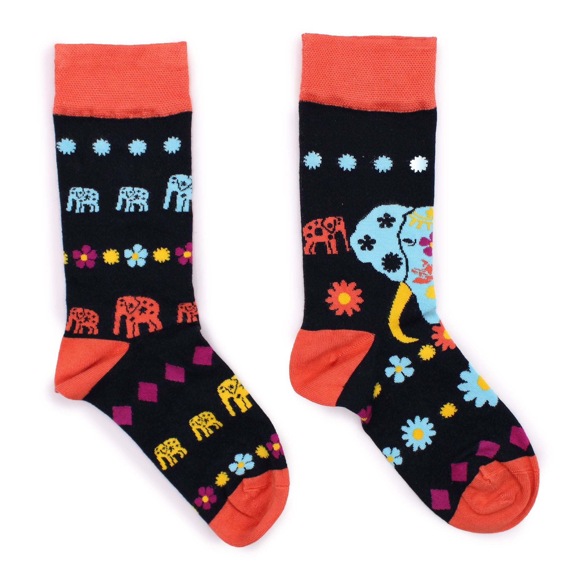 Hop Hare Bamboo Socks M/L - Skulls and Bones