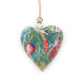 Large Decor Wood Heart -  Bird & Floral