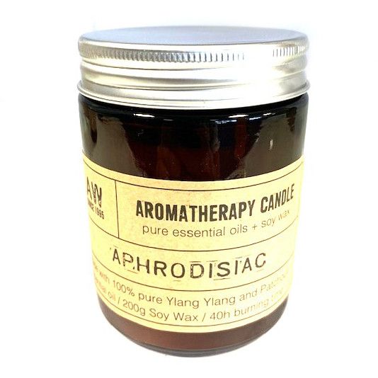 Aromatherapy Candle - Aphrodisiac - Ylang Ylang & Patchouli