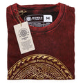 Medium Stone Washed T-Shirt - Chakra - Maroon