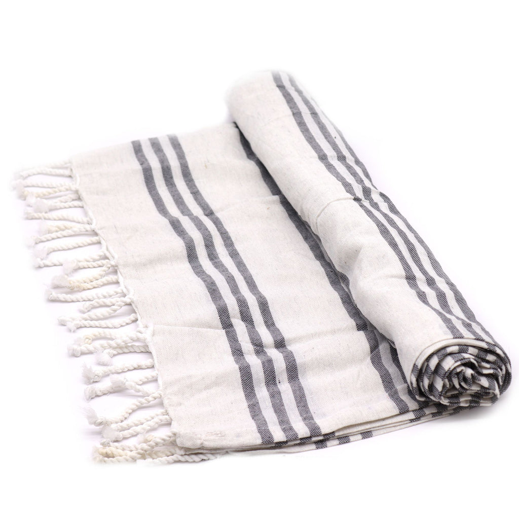 Hamman Spa Towel - Charcoal - 90x170cm