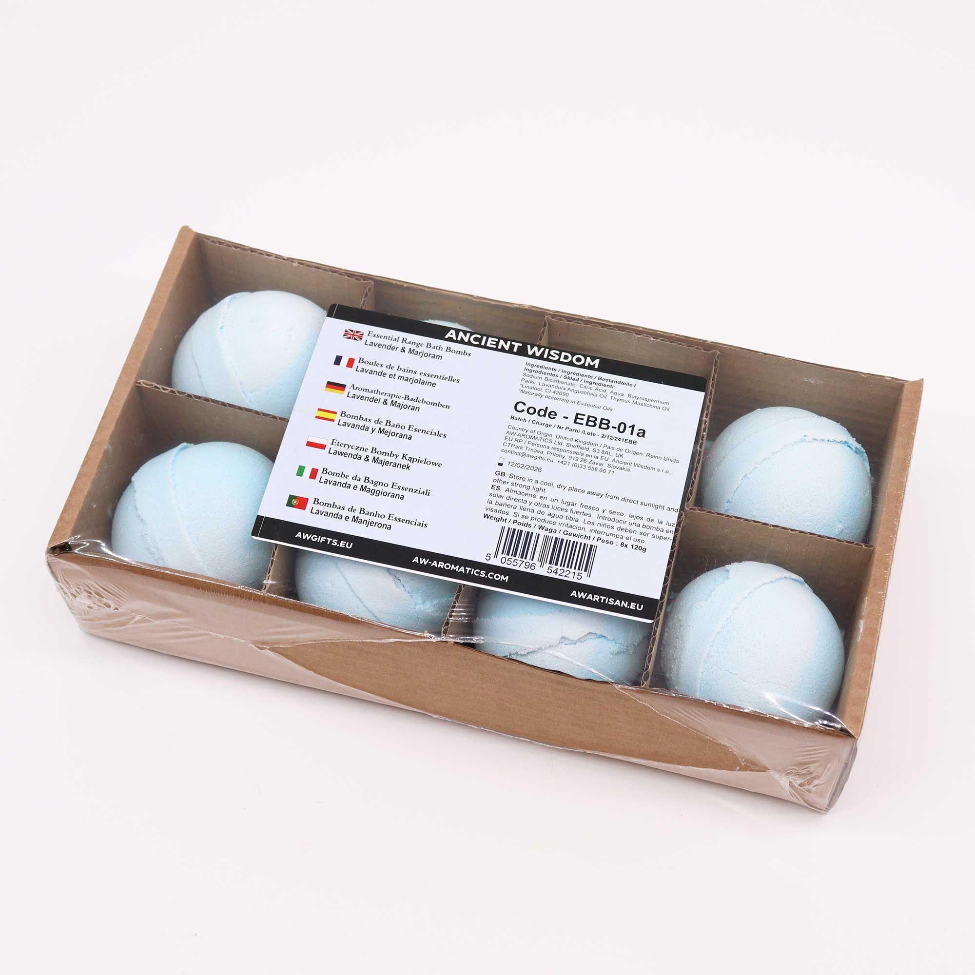 Essential Oil Bath Bomb - Lavender & Marjoram