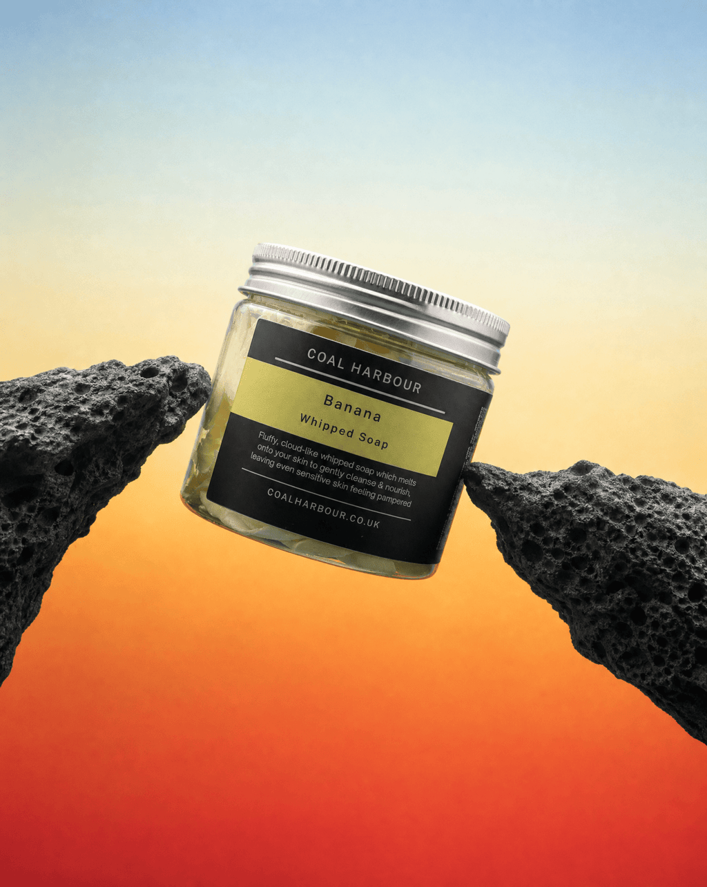 Banana Whipped Soap 120g