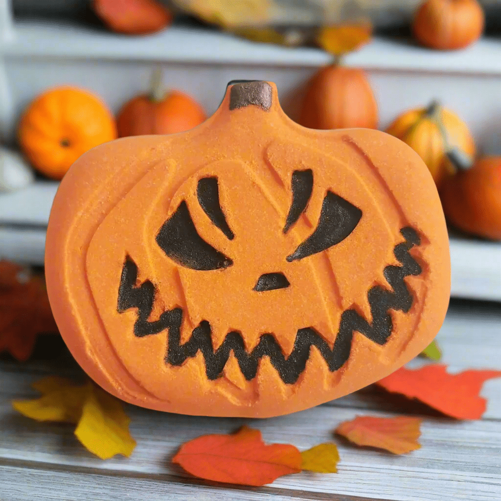 Bleeding Pumpkin Bath Bomb