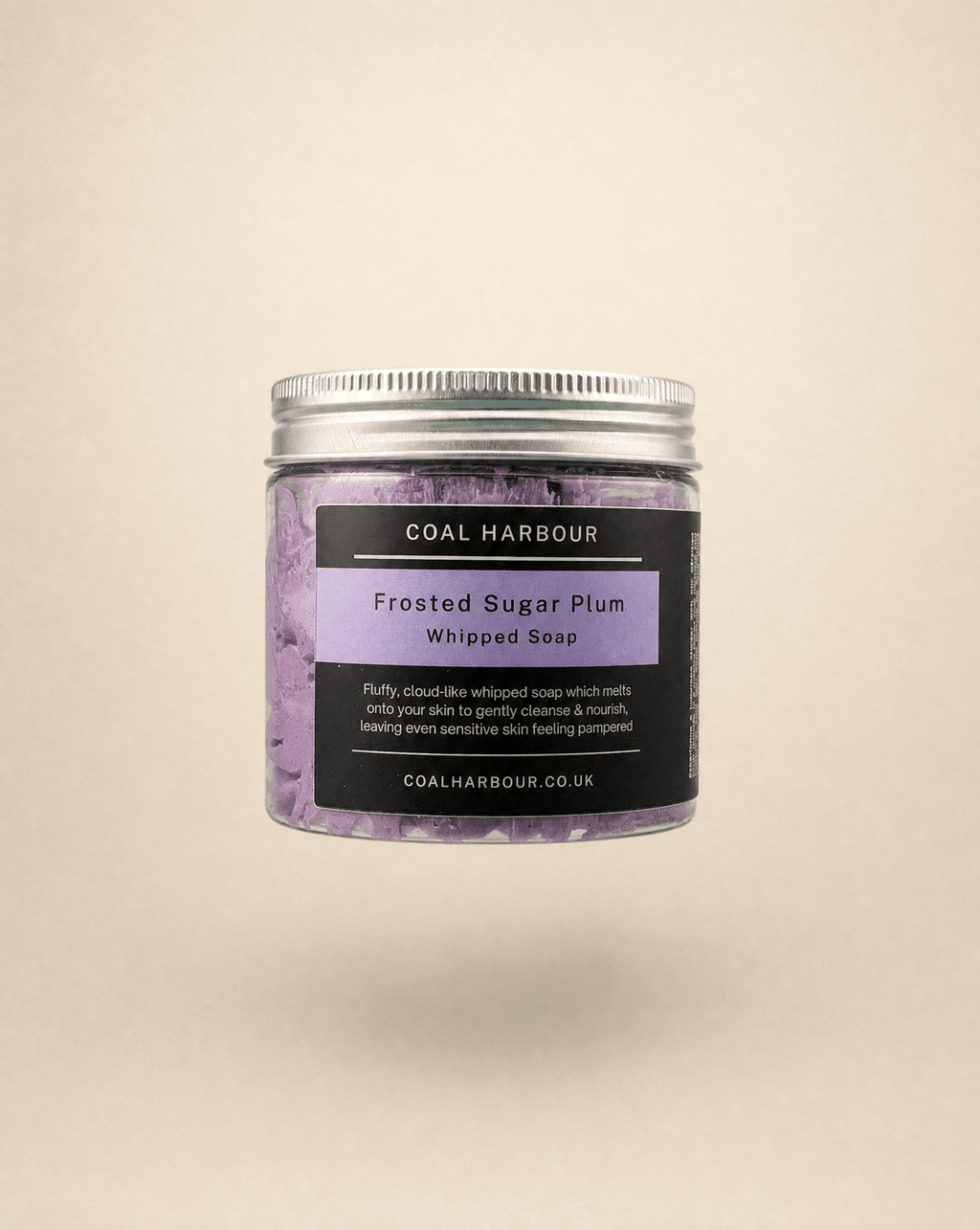 Frosted Sugar Plum Whipped Soap 120g