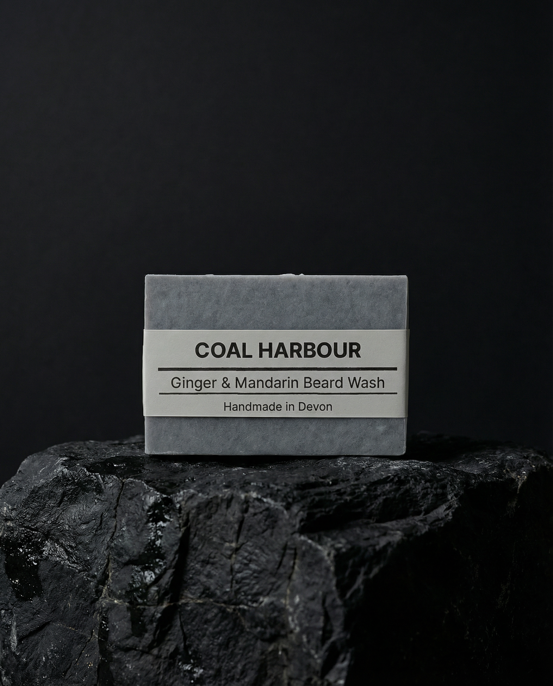 Ginger, Mandarin & Dead Sea Mud 100g Beard Wash Bar