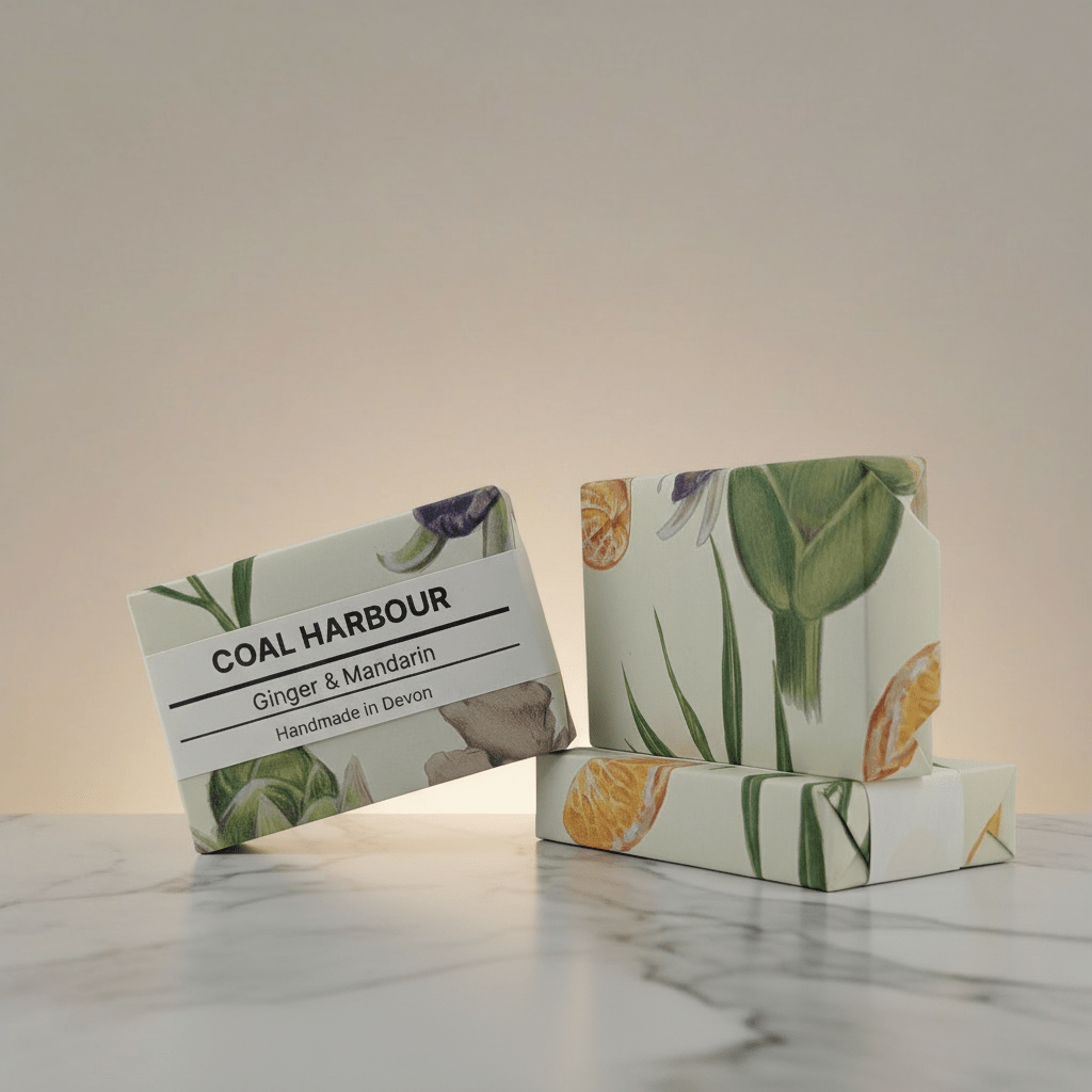 Ginger, Mandarin & Dead Sea Mud 100g Soap Bar