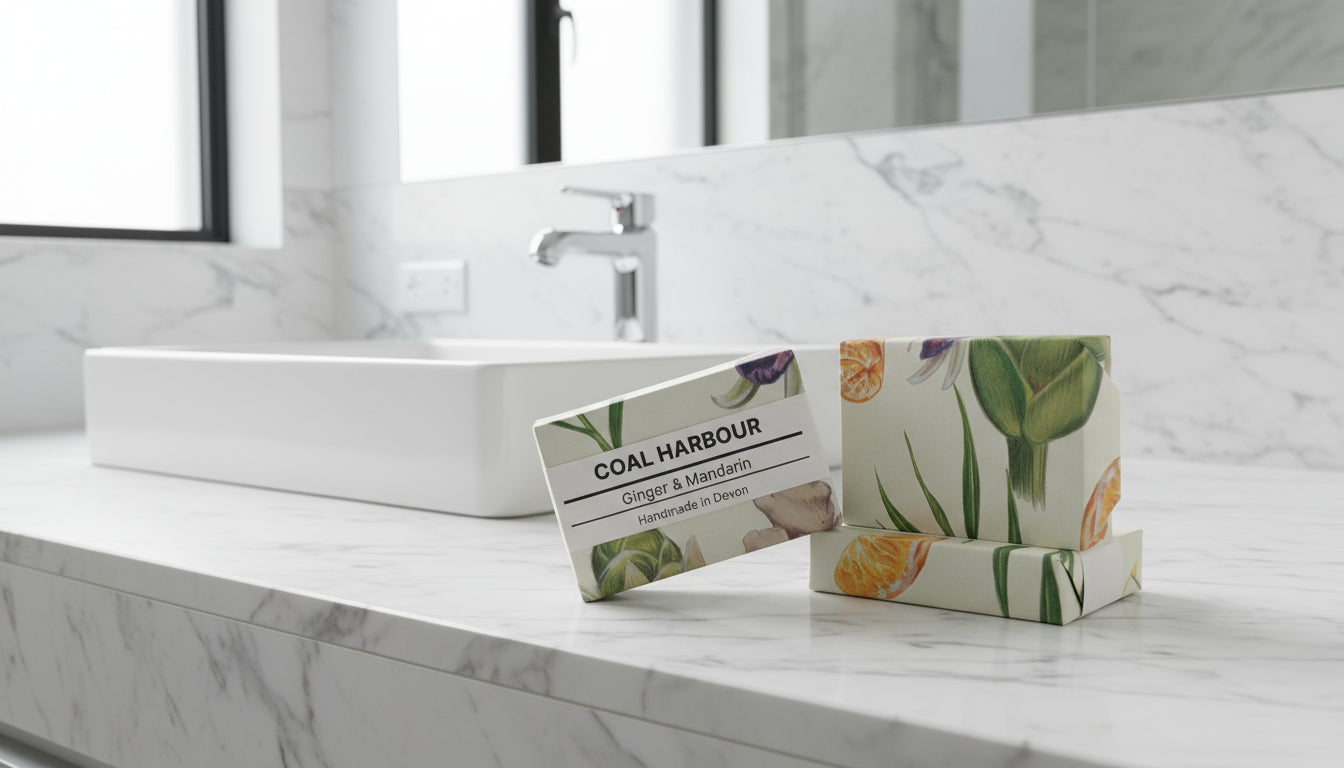 Ginger, Mandarin & Dead Sea Mud 100g Soap Bar