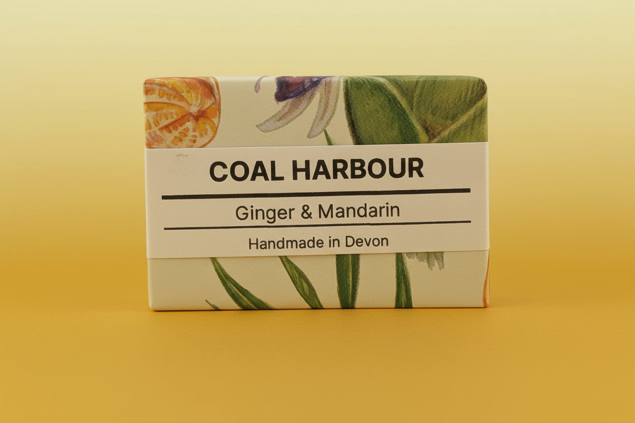 Ginger, Mandarin & Dead Sea Mud 100g Soap Bar