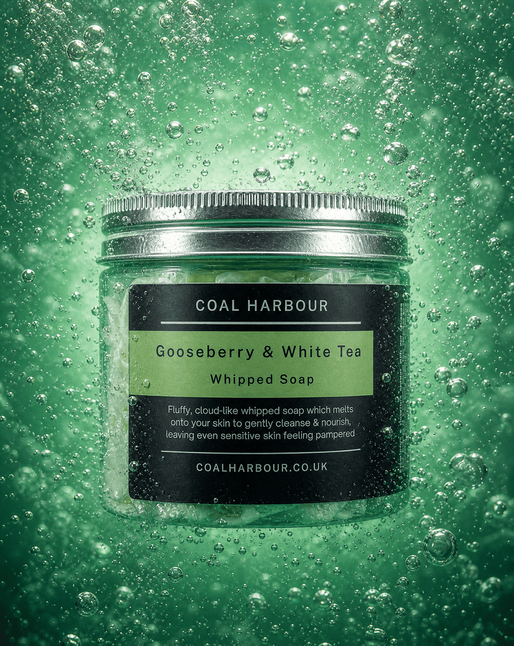 Gooseberry & White Tea Whipped Soap 120g