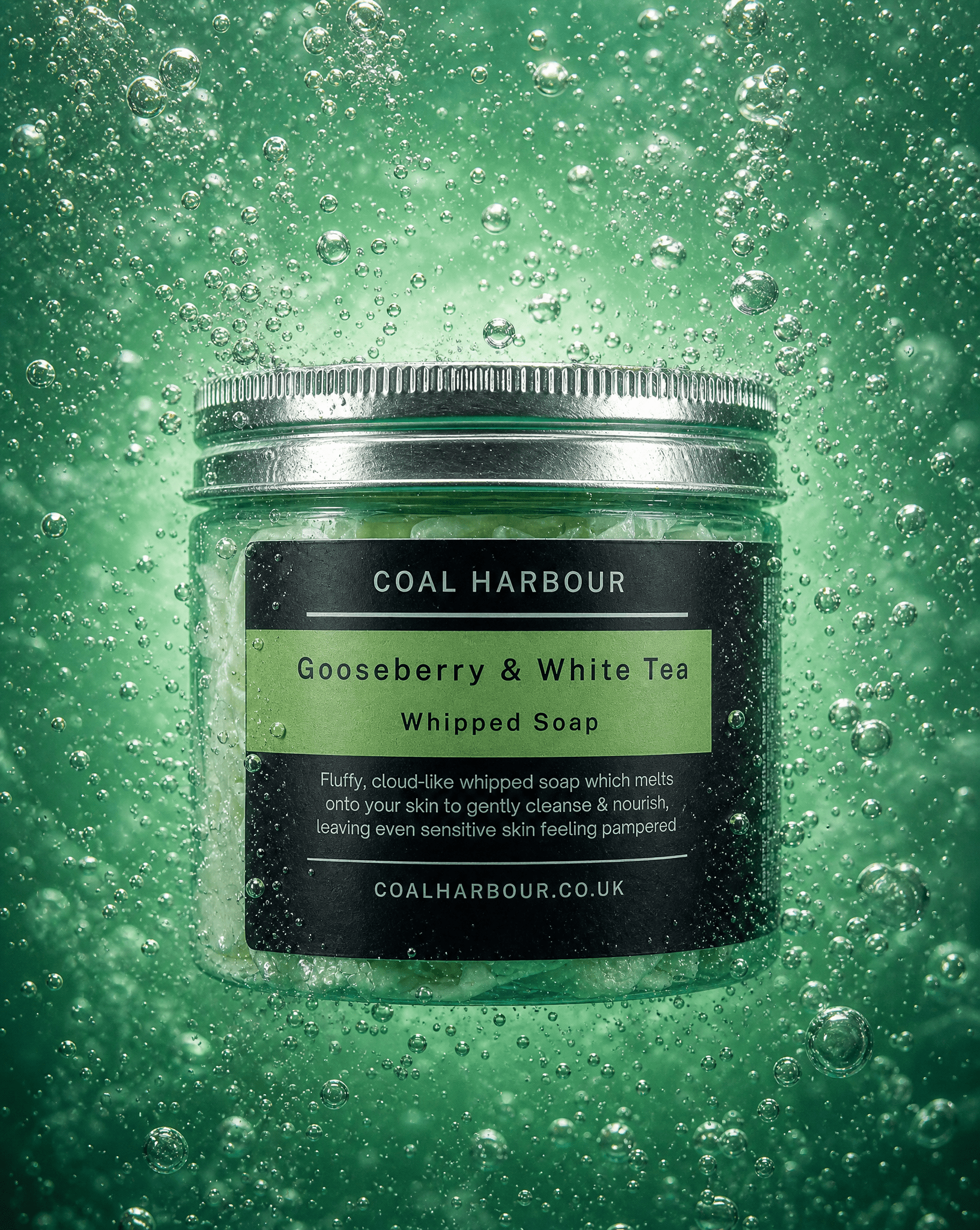 Gooseberry & White Tea Whipped Soap 120g