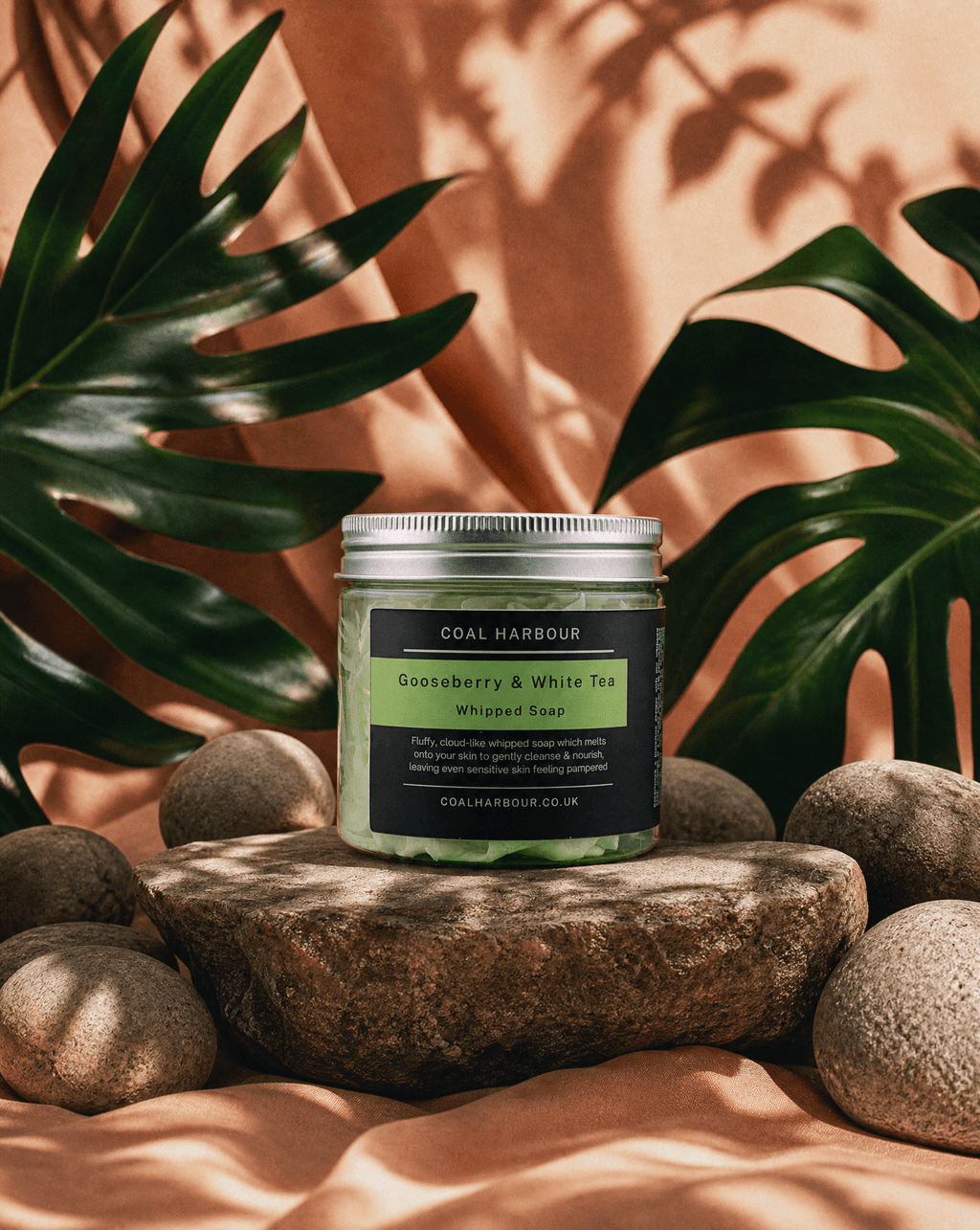 Gooseberry & White Tea Whipped Soap 120g