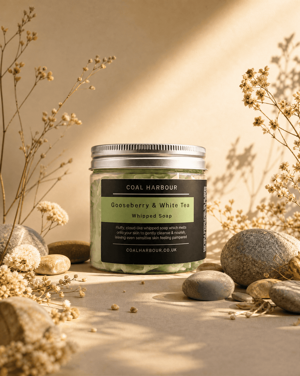 Gooseberry & White Tea Whipped Soap 120g