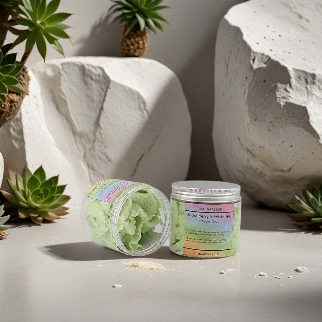 Gooseberry & White Tea Whipped Soap