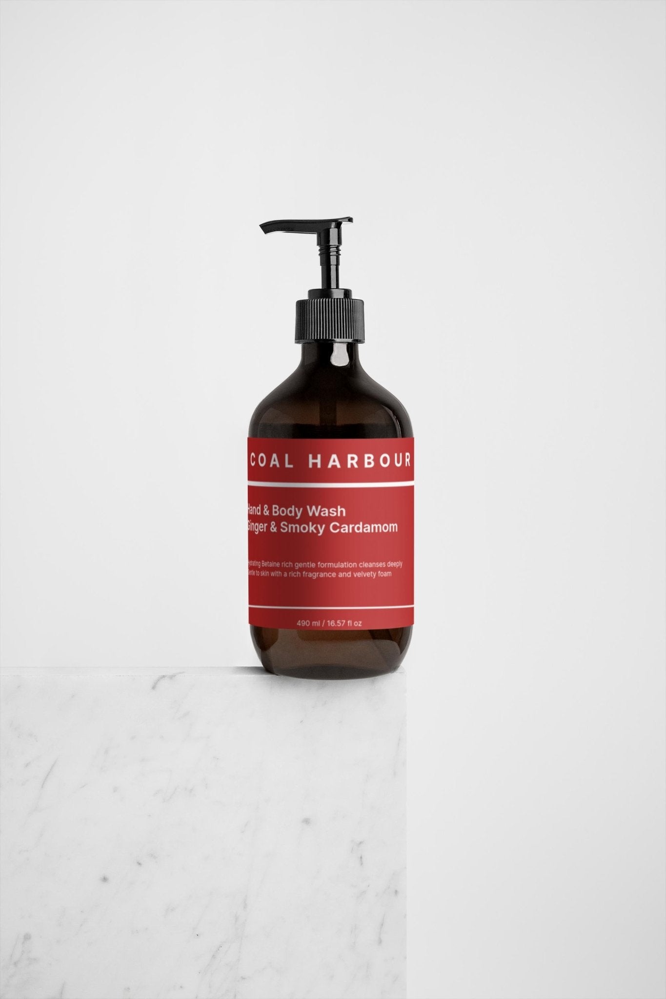 Hand & Body Wash - Ginger & Smoky Cardamom 490ml