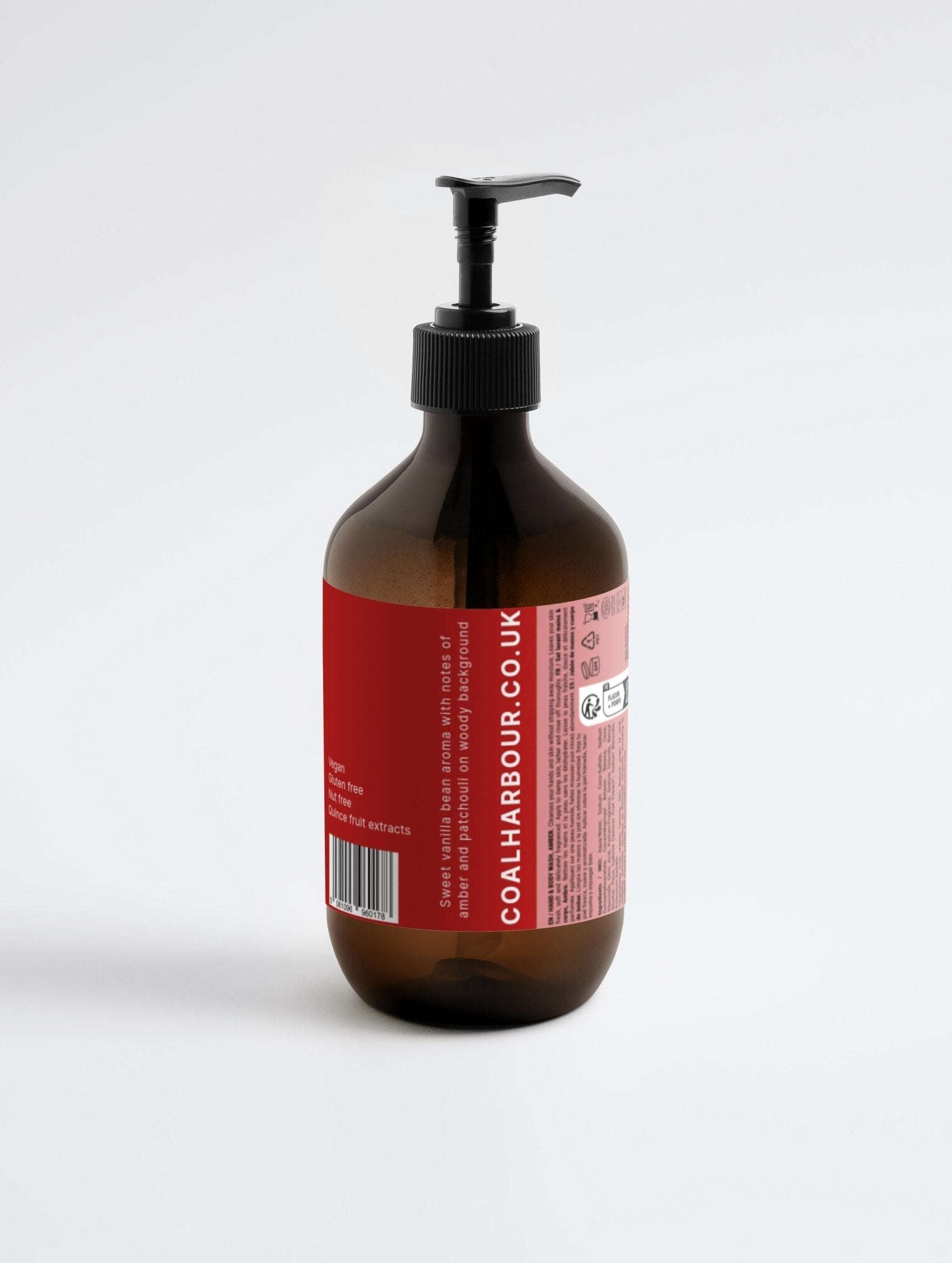 Hand & Body Wash - Patchouli & Amber Vanilla 490ml