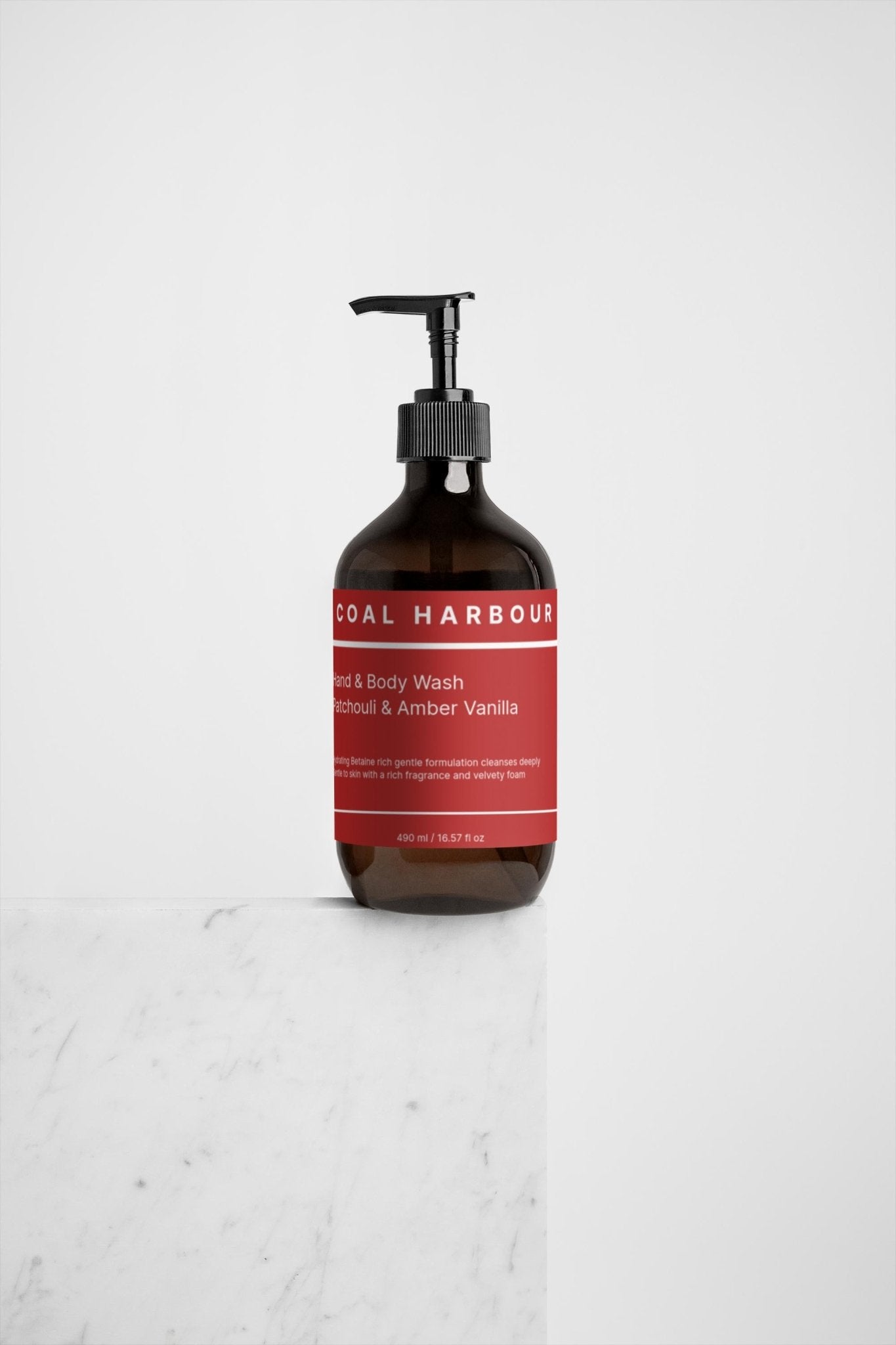 Hand & Body Wash - Patchouli & Amber Vanilla 490ml
