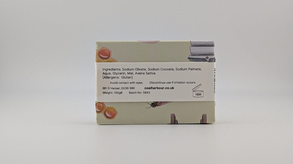 Honey & Oat 100g Soap Bar