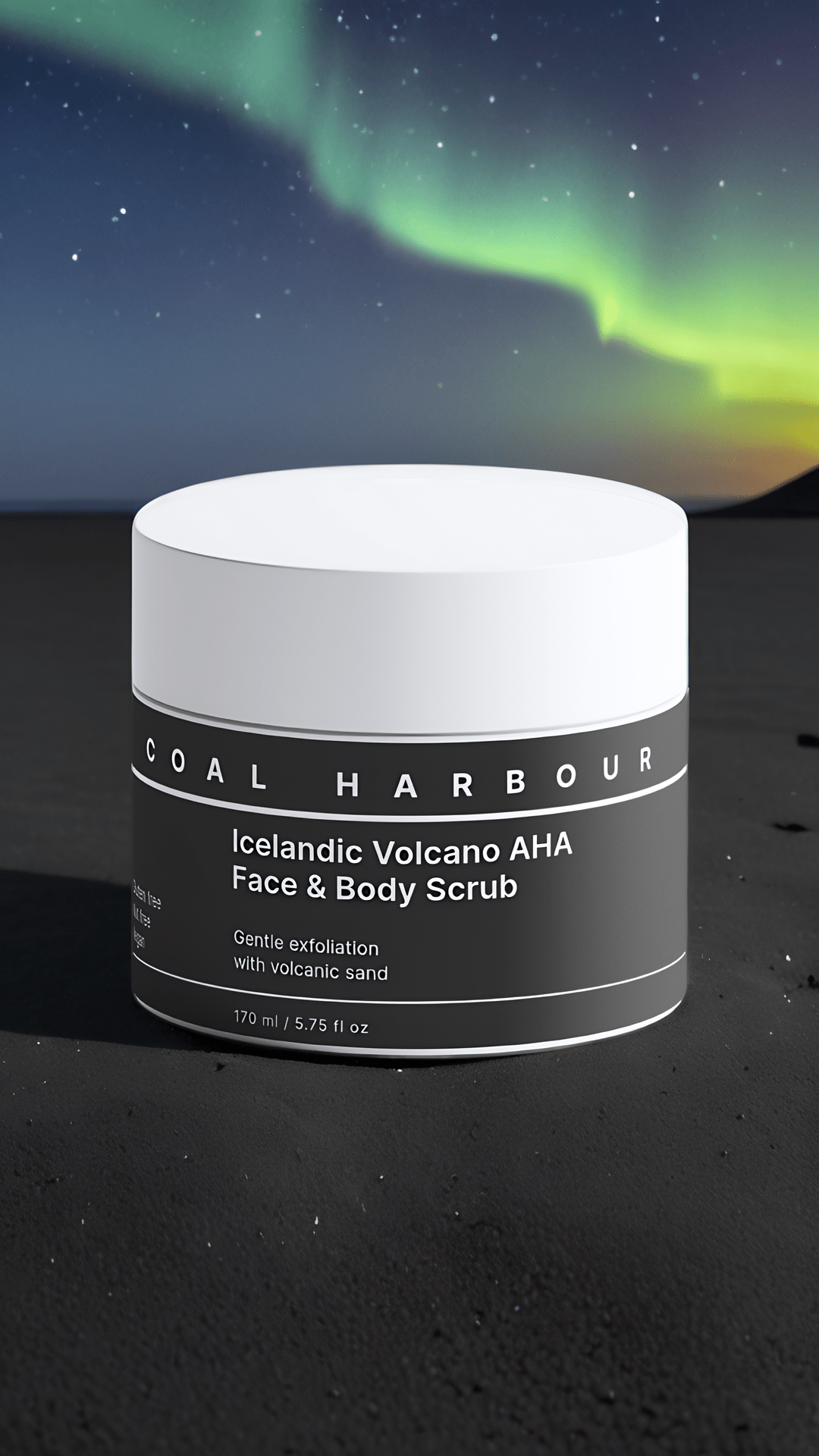Icelandic Volcano AHA Face & Body Scrub 170ml