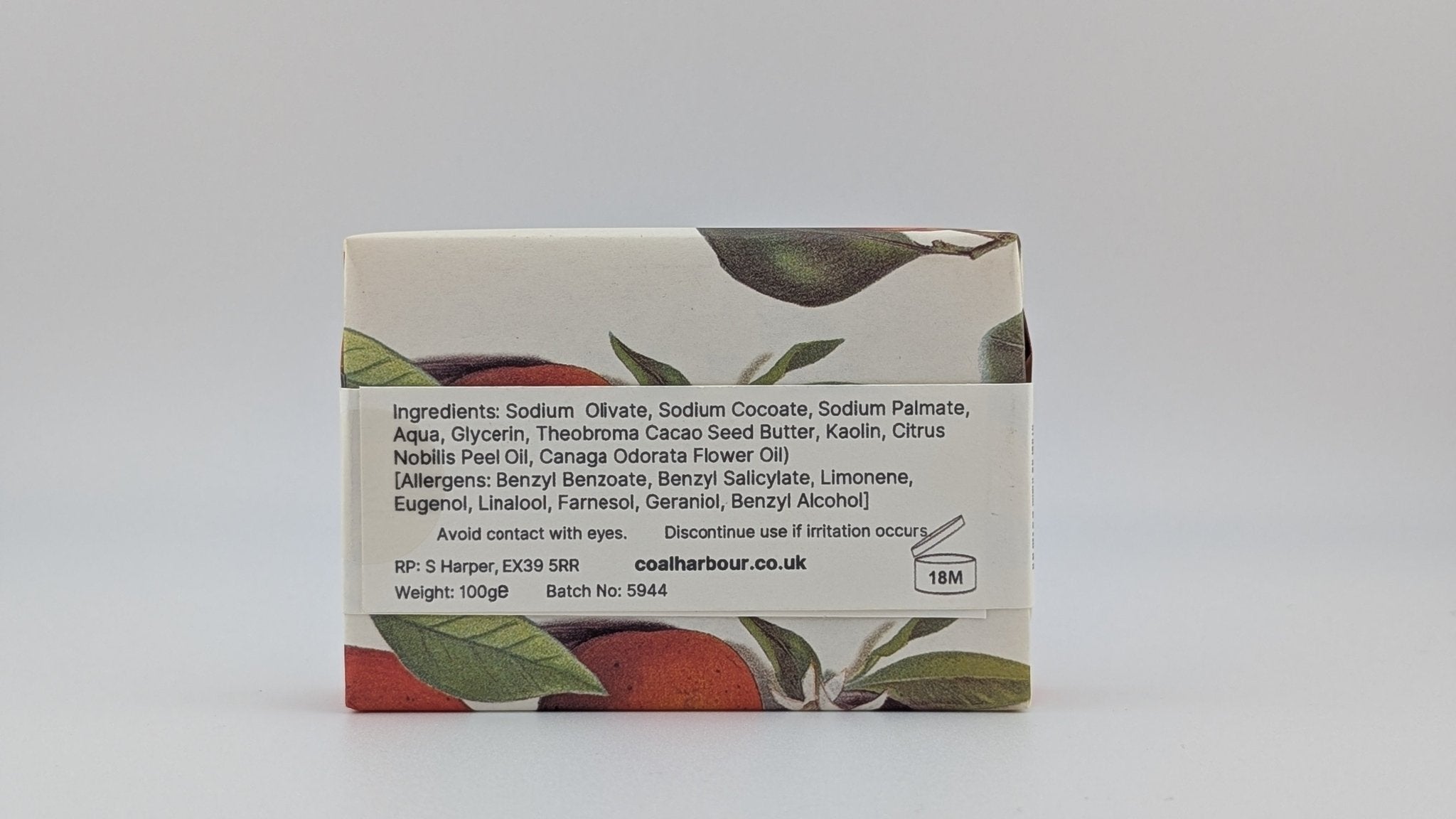 Mandarin & Ylang 100g Soap Bar