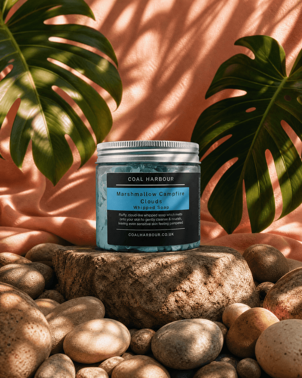 Marshmallow Campfire Clouds Whipped Soap 120g