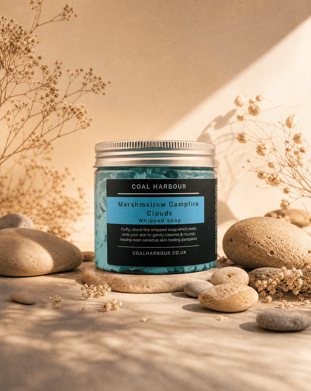 Marshmallow Campfire Clouds Whipped Soap 120g