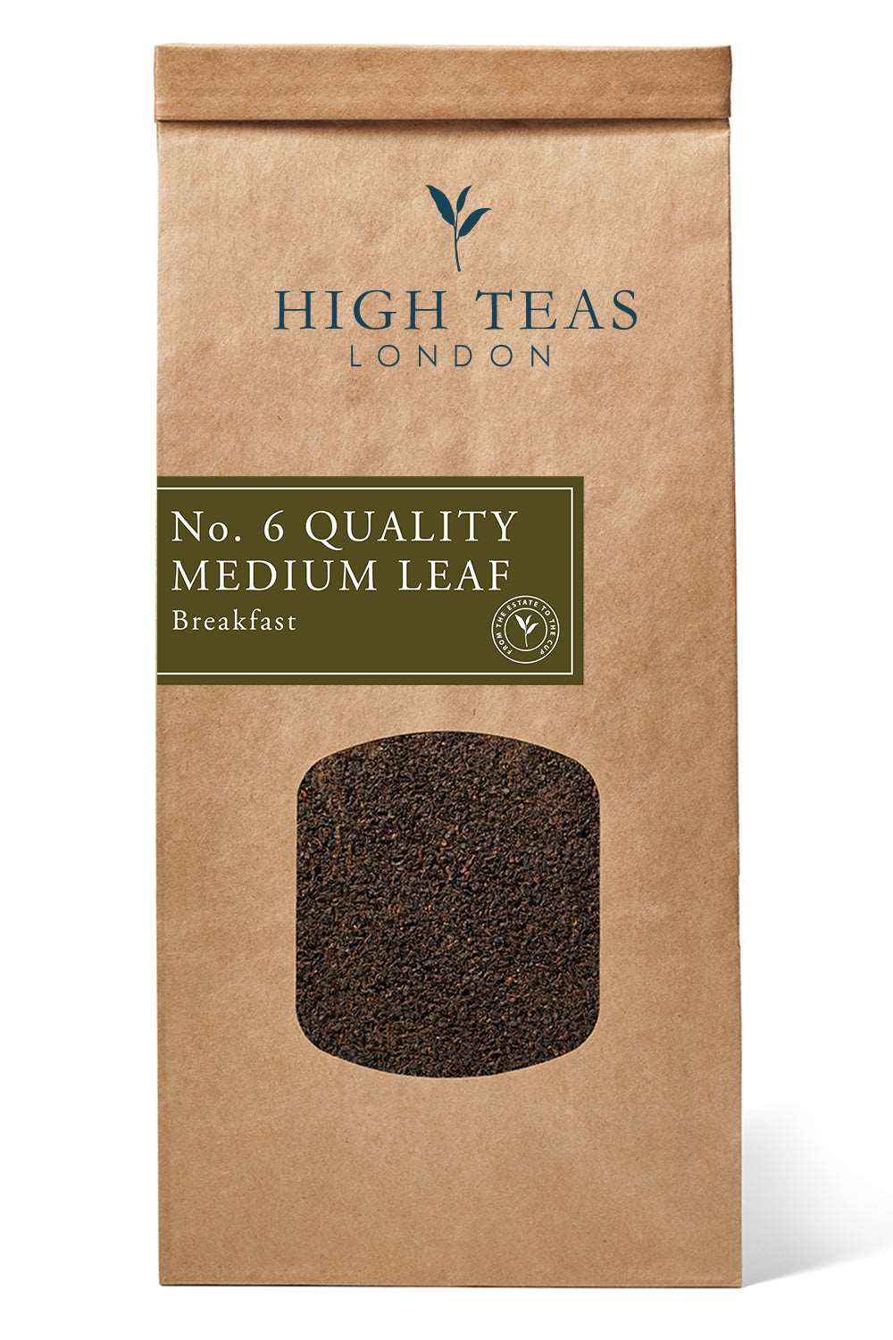 English Breakfast Blend no.6. "Quality Medium Leaf"