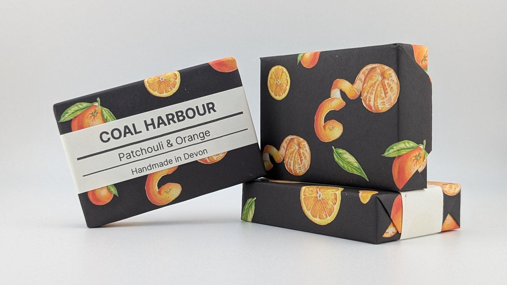 Patchouli & Orange with Charcoal 100g Soap Bar