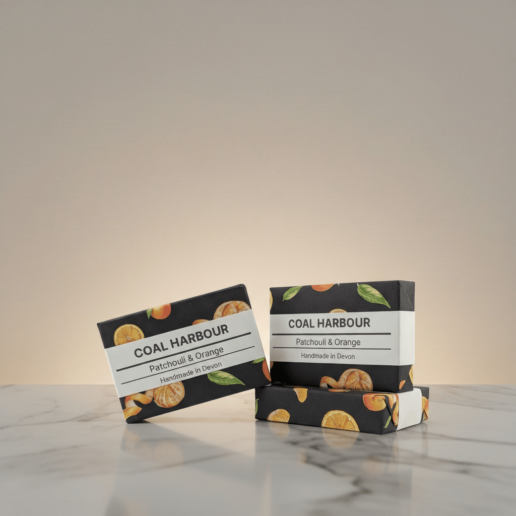 Patchouli & Orange with Charcoal 100g Soap Bar