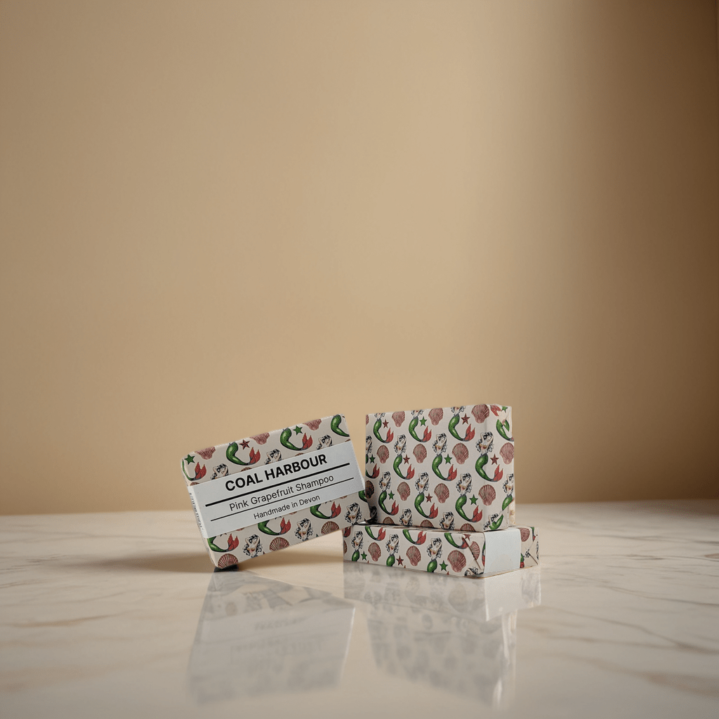 Pink Grapefruit Solid Shampoo 100g