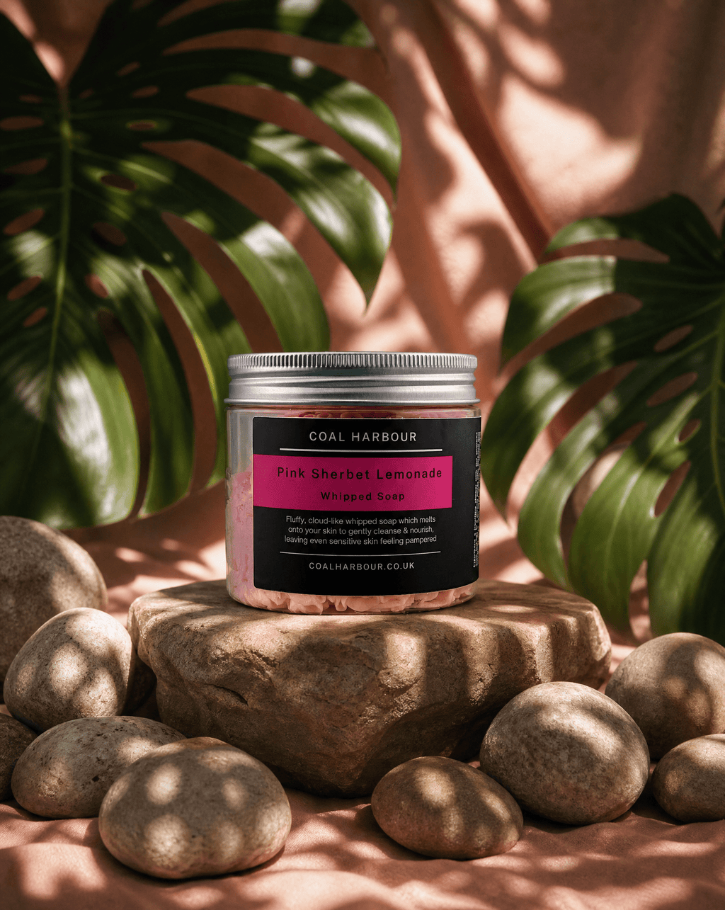 Pink Sherbet Lemonade Whipped Soap 120g
