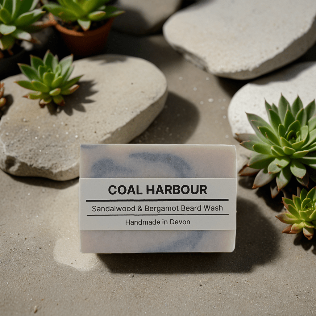 Sandalwood & Bergamot 100g Beard Wash Bar