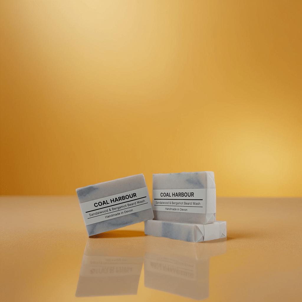 Sandalwood & Bergamot 100g Beard Wash Bar