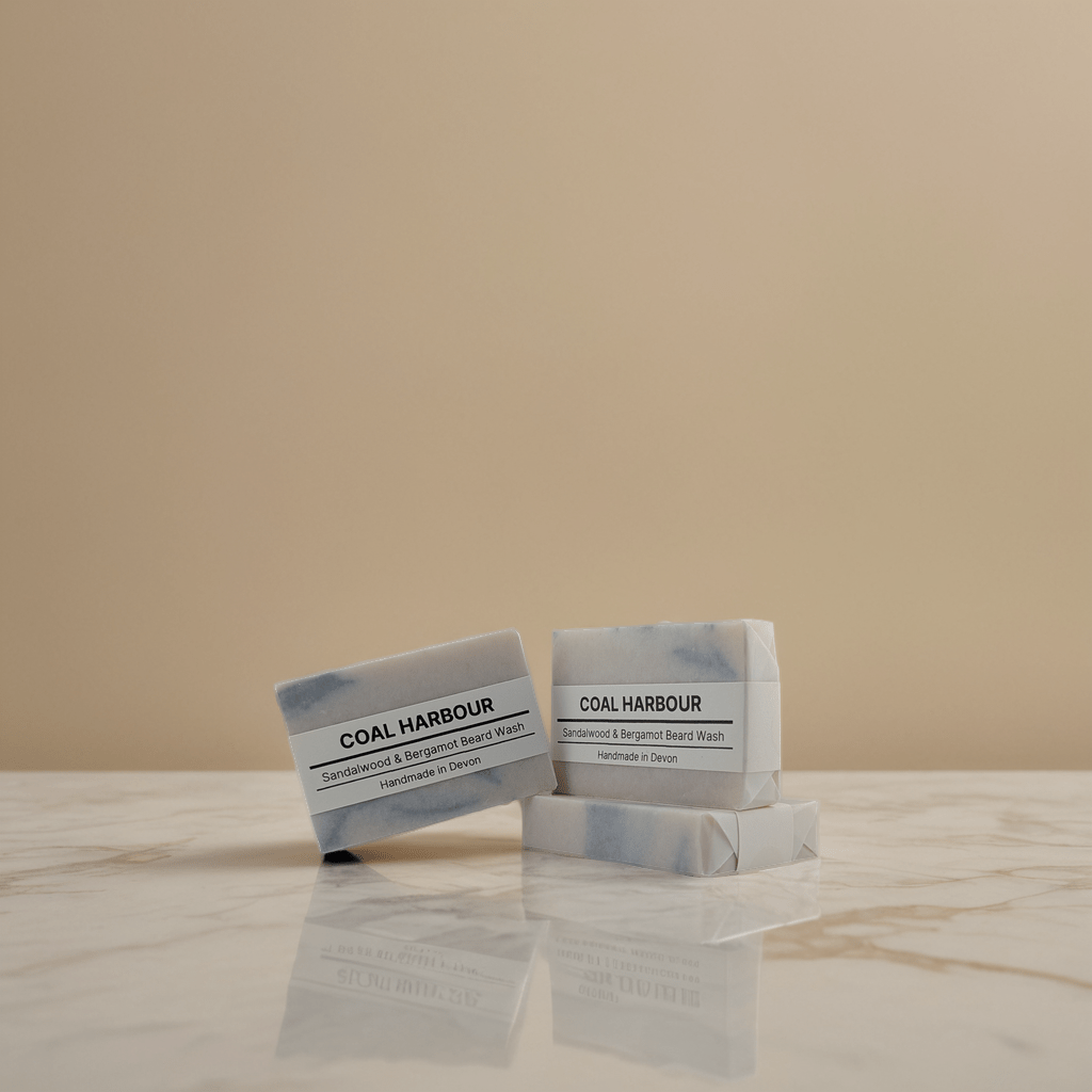 Sandalwood & Bergamot 100g Beard Wash Bar