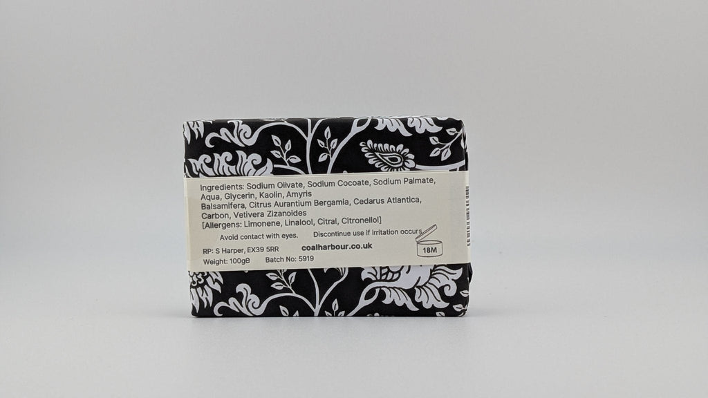 Sandalwood & Bergamot 100g Soap Bar