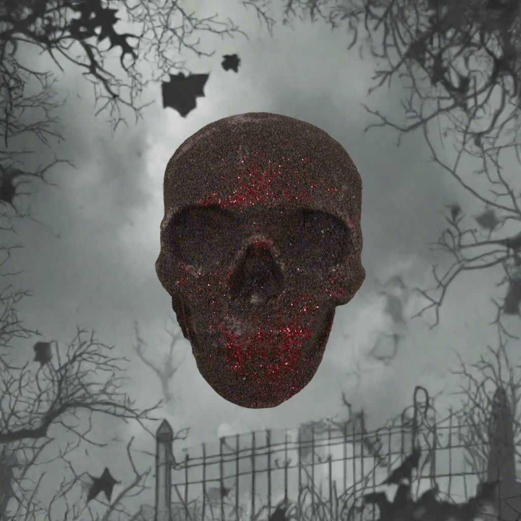 Skull Halloween Bath Bomb 40g