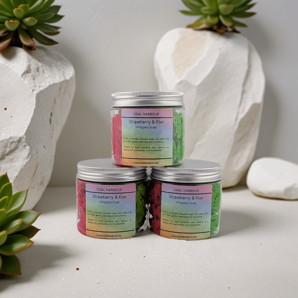 Strawberry & Kiwi Whipped Soap