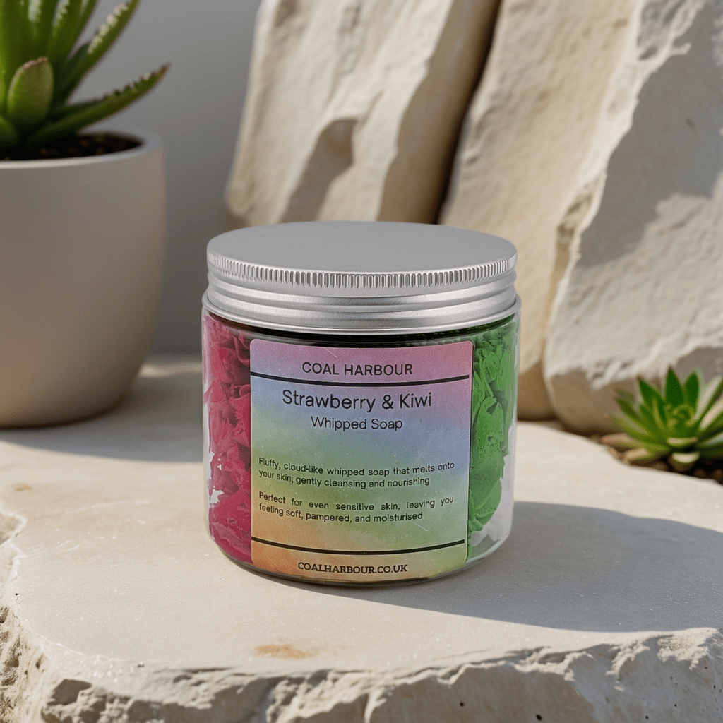 Strawberry & Kiwi Whipped Soap