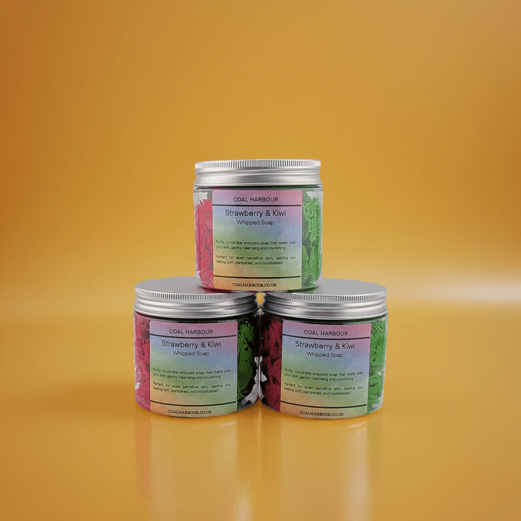 Strawberry & Kiwi Whipped Soap