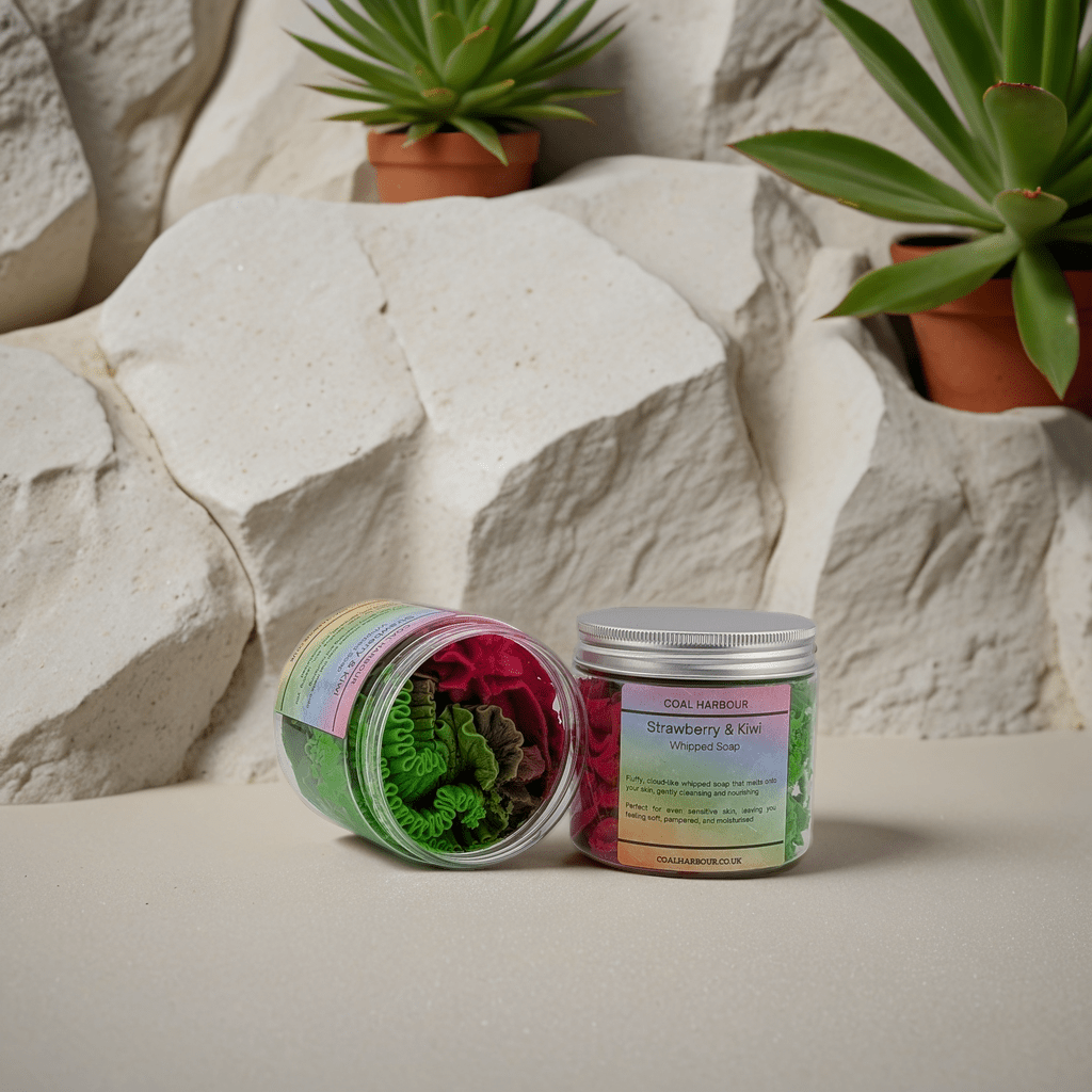 Strawberry & Kiwi Whipped Soap