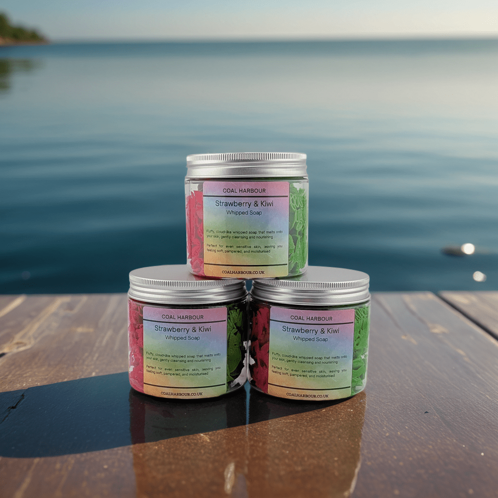 Strawberry & Kiwi Whipped Soap