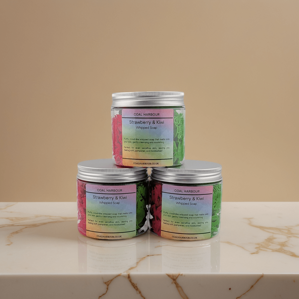 Strawberry & Kiwi Whipped Soap
